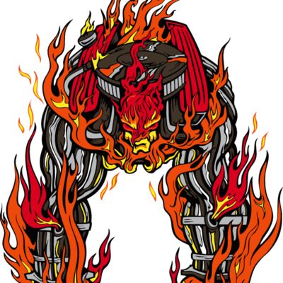 flaming animal Thumbnail