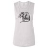 Ladies' Bella Flowy Scoop Muscle Tank Thumbnail