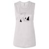 Ladies' Bella Flowy Scoop Muscle Tank Thumbnail