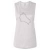Ladies' Bella Flowy Scoop Muscle Tank Thumbnail
