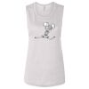 Ladies' Bella Flowy Scoop Muscle Tank Thumbnail