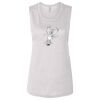 Ladies' Bella Flowy Scoop Muscle Tank Thumbnail
