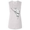 Ladies' Bella Flowy Scoop Muscle Tank Thumbnail