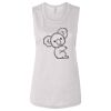 Ladies' Bella Flowy Scoop Muscle Tank Thumbnail