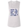 Ladies' Bella Flowy Scoop Muscle Tank Thumbnail
